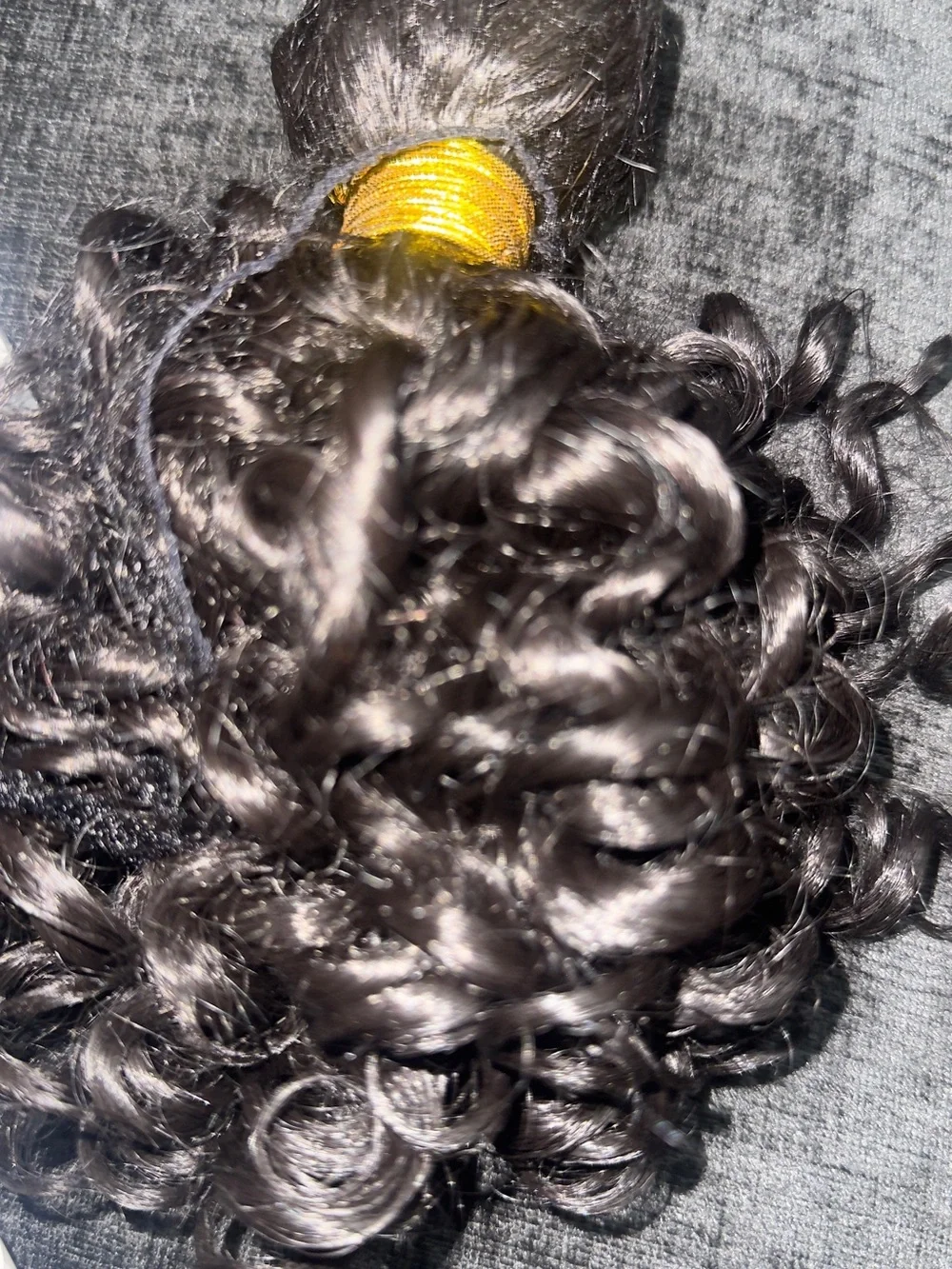 Wave Human Hair Weave Bundles 10,12,14 - Natural Black
